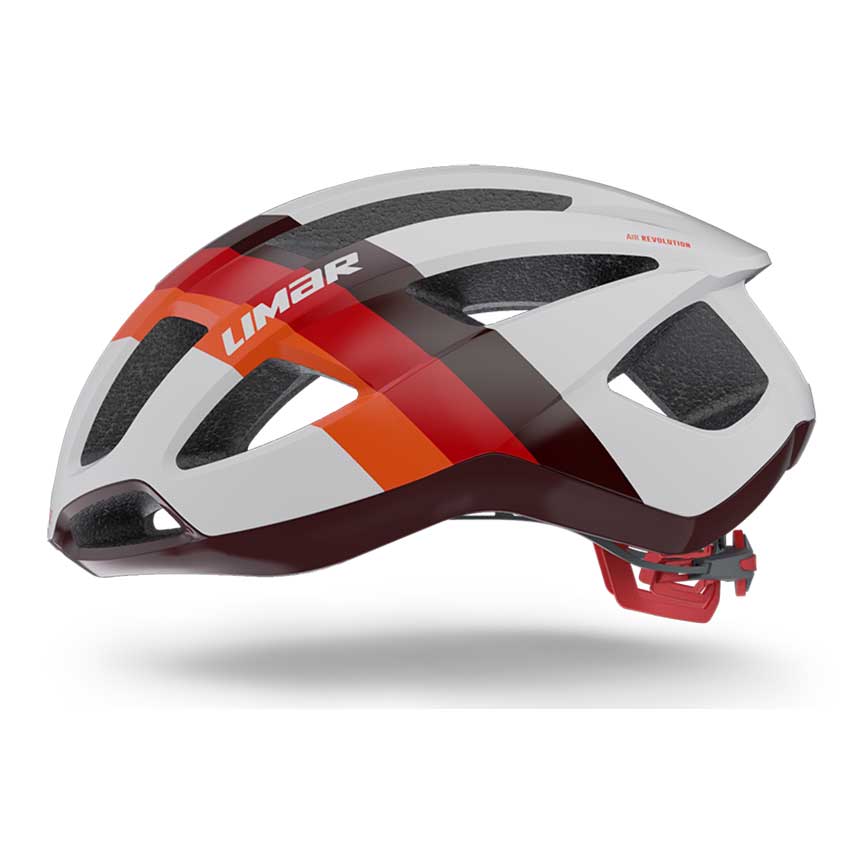 Limar Air stratos 70s White/Dark Red Helmet
