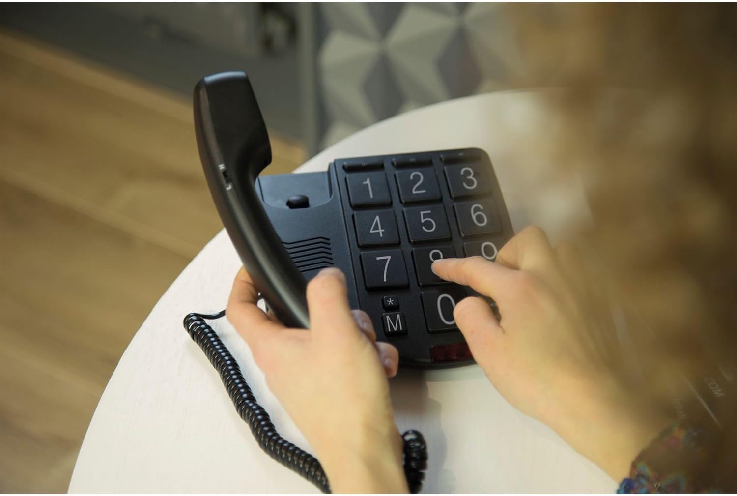 TX-575 Profoon Big Button Bureautelefoon Black