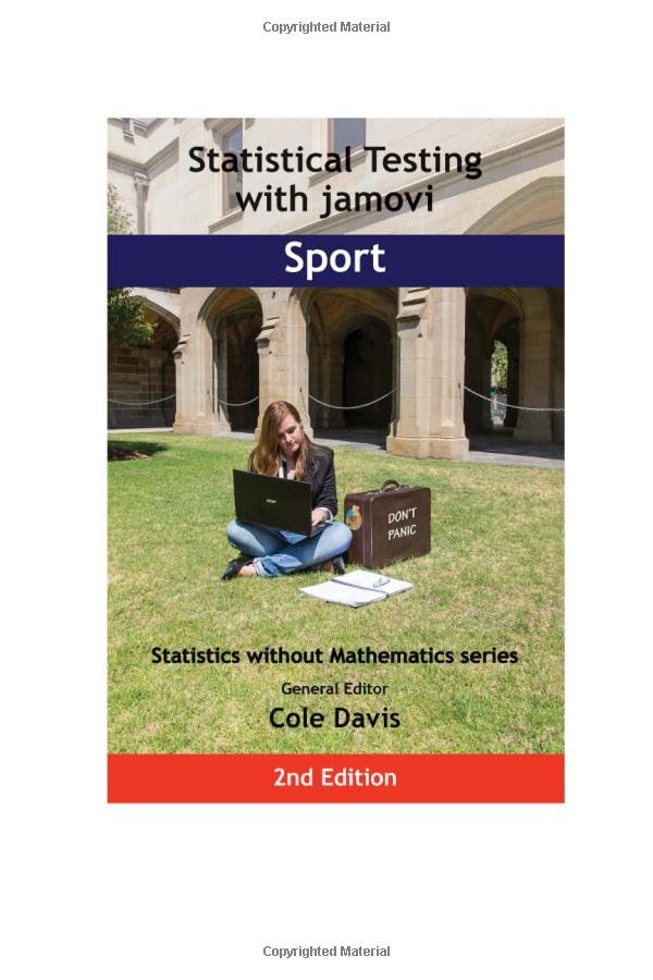 Statistical Testing with jamovi Sport