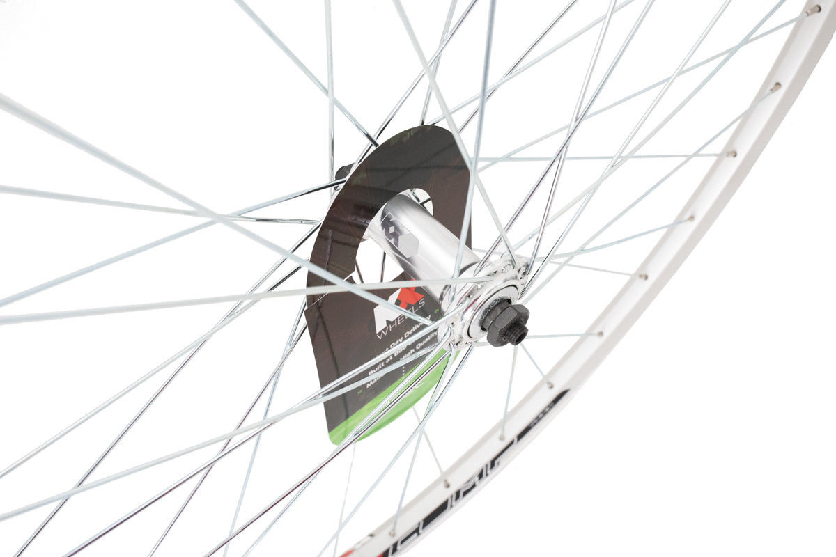 KX Hybrid 700C Doublewall Q/R Wheel Rim Brake (Front) - Silver