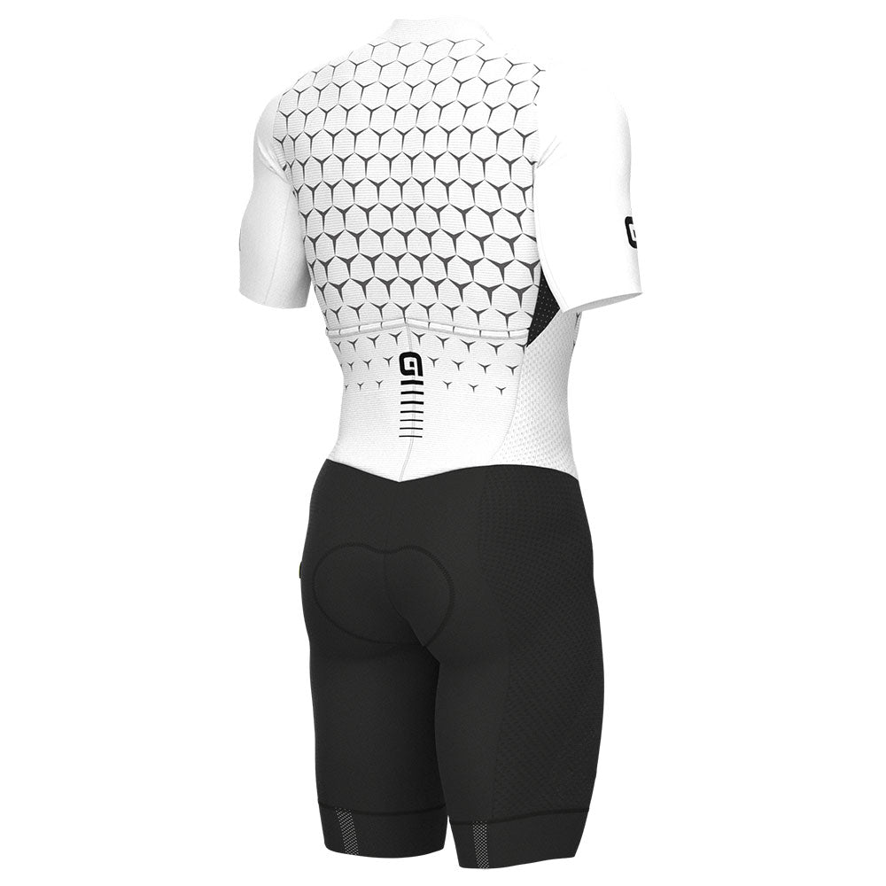 Alé Clothing Hive R-EV1 SS Skinsuit White XXL