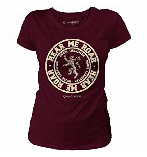 GAME OF THRONES - T-Shirt Hear me Roar - GIRL (L)