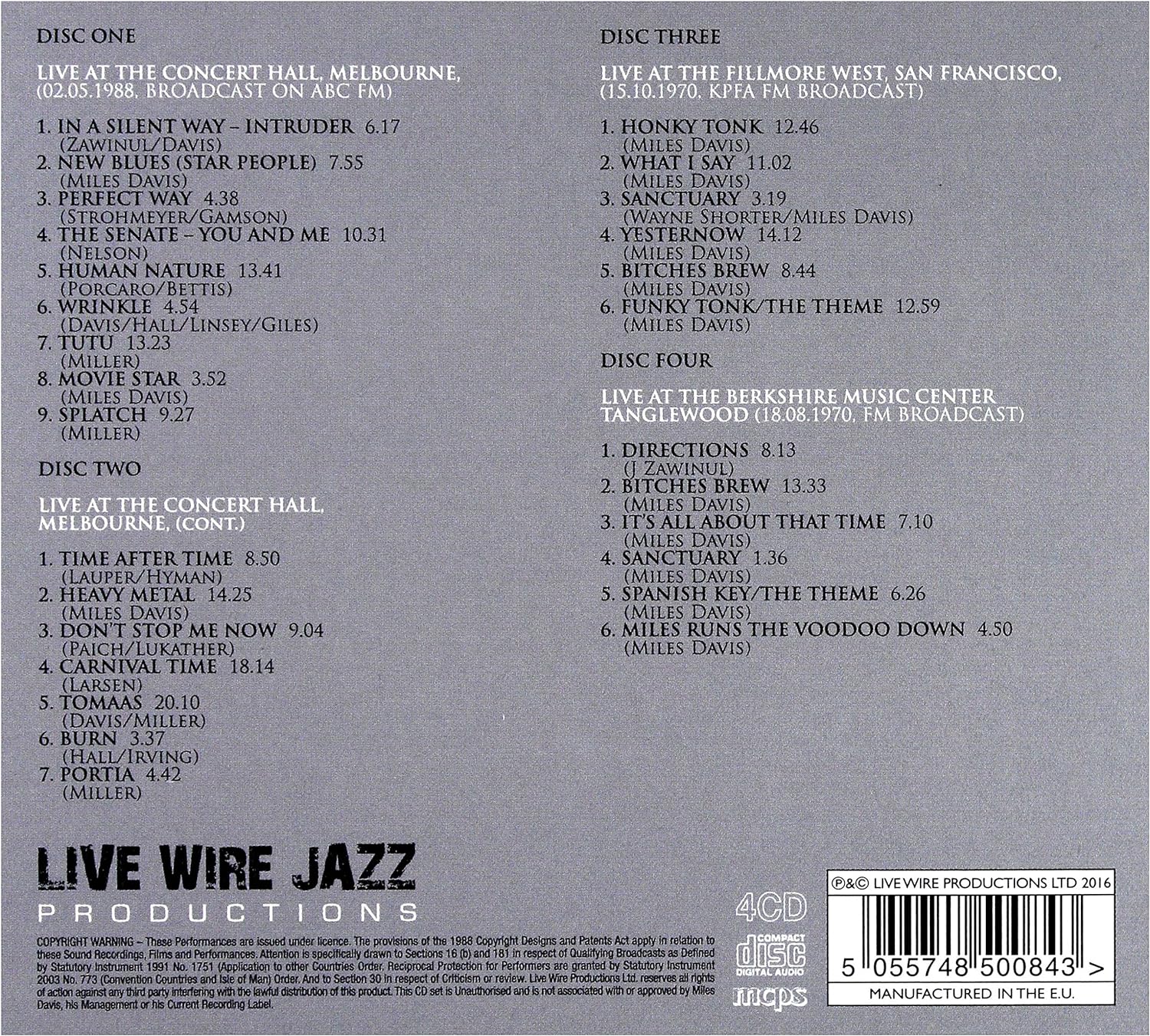 Miles Davis: On The Crest Of The Airwaves