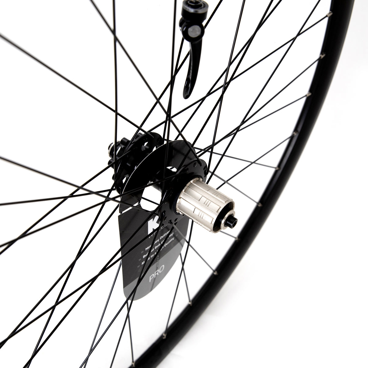 KX Pro Road 700C Q/R Disc Sealed Bearing 10-11 Speed Wheels - Front