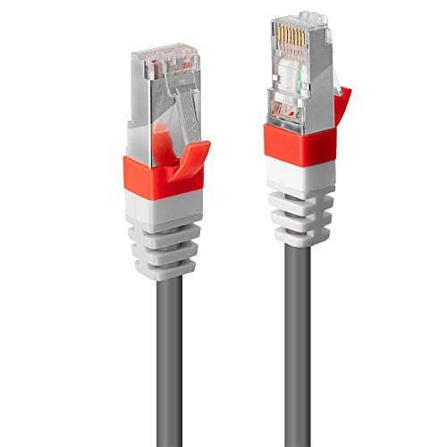 LINDY 0.3m CAT6a SSTP LS0H Network Cable Grey