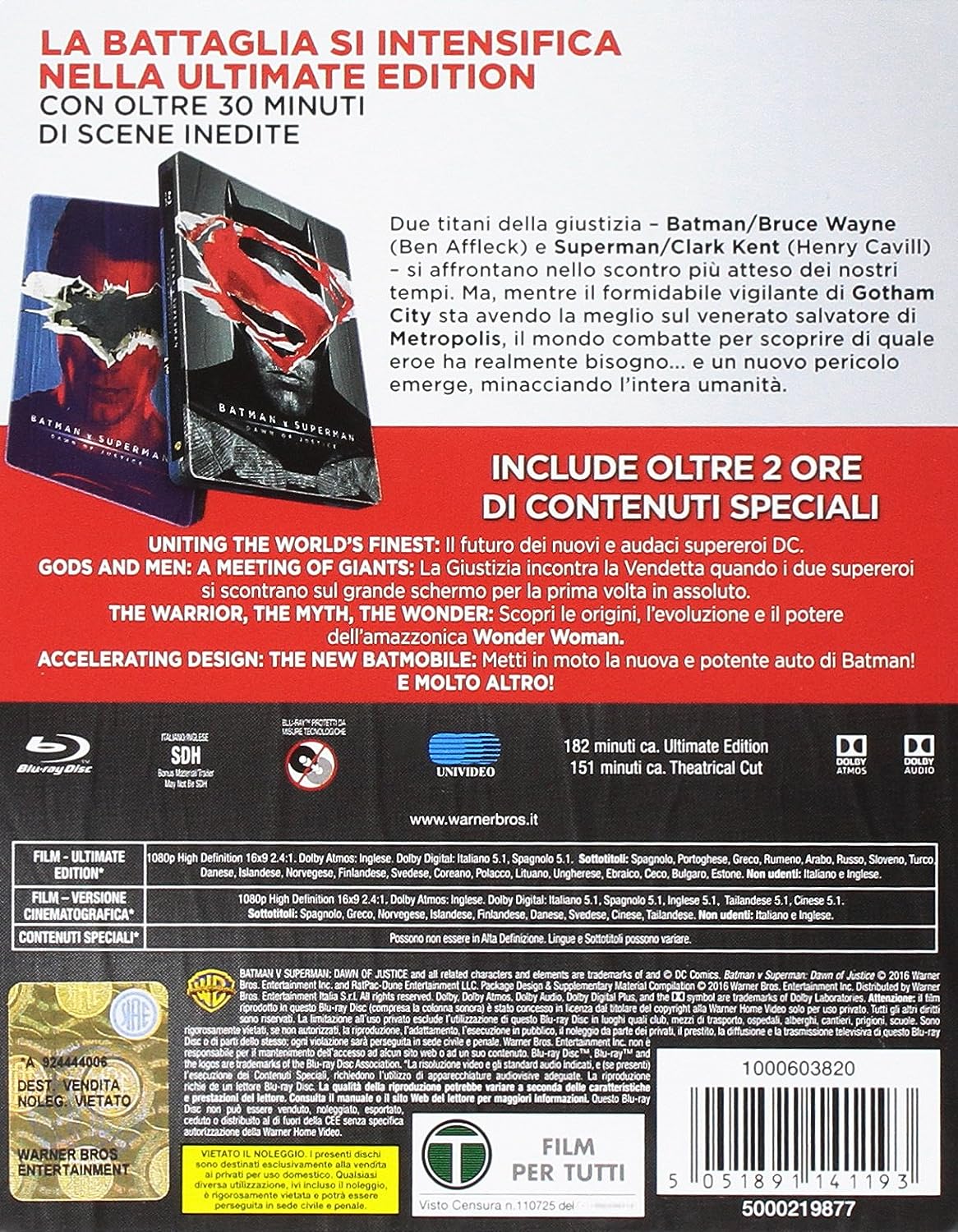 London Has Fallen - Exklusiv Limited Steelbook Edition (Backcover + Innendruck - UK Version - keine Deutsche Tonspur) Blu-ray