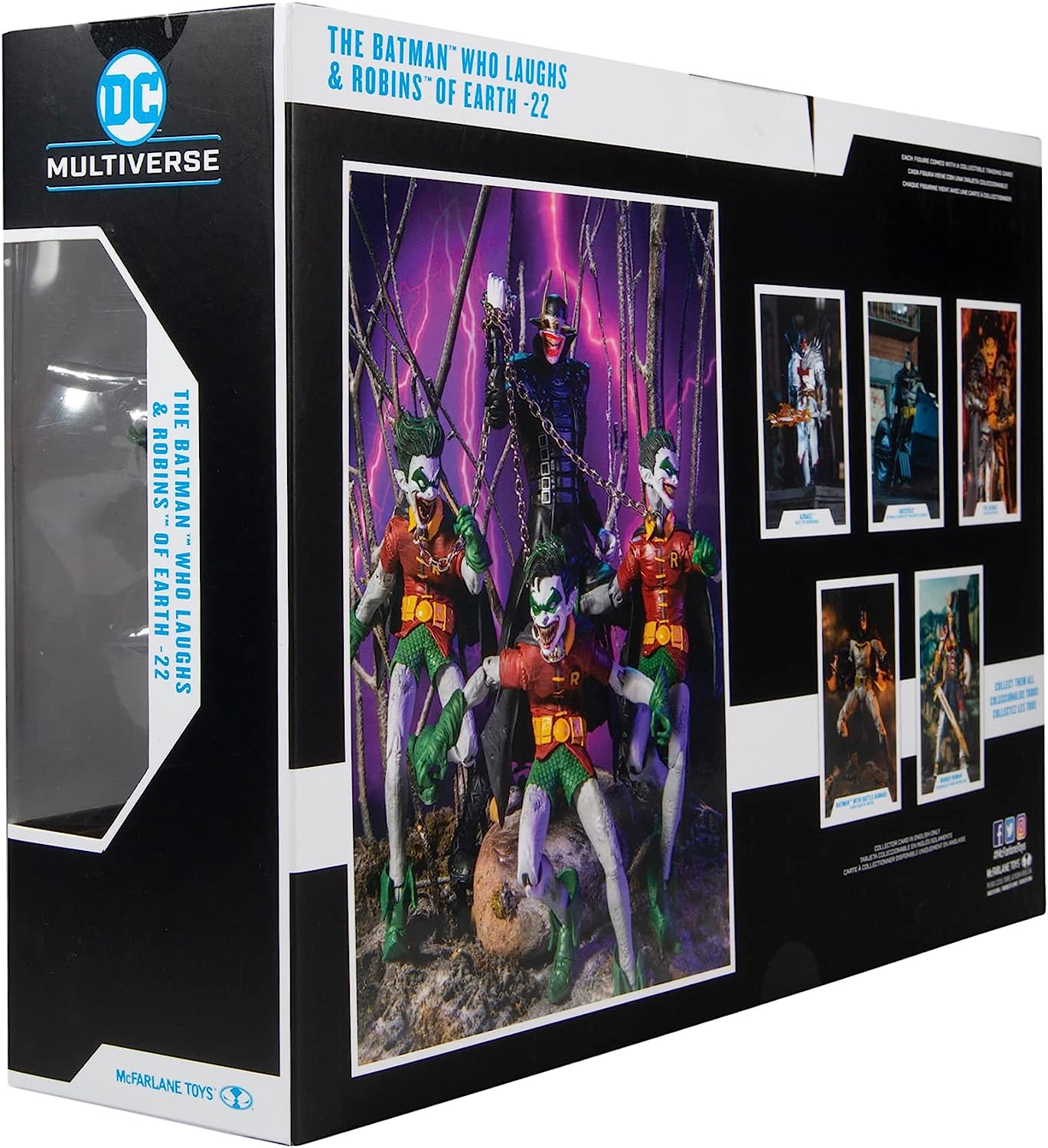 McFarlane TM15456 DC Collector Multipack-Batman WHO Laughs W/Robins of EARTH-22, Multicolor Single