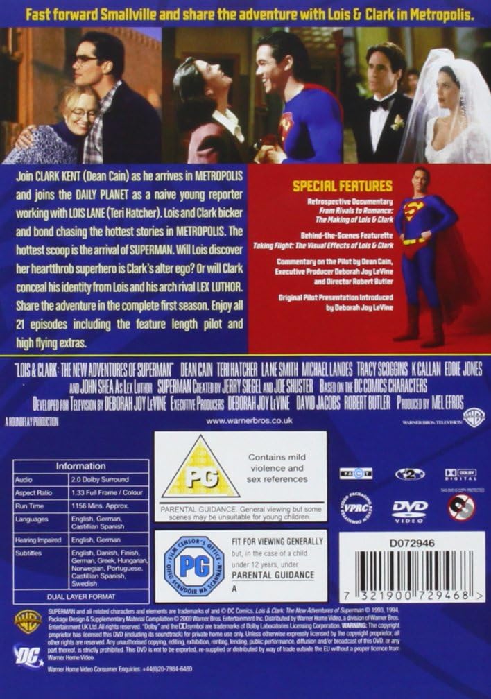 Lois And Clark: The New Adventures Of Superman: Season 1