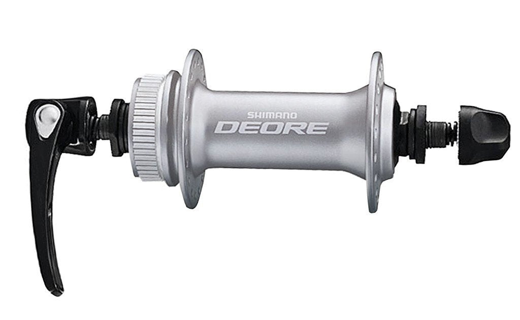 Shimano Unisex - Adults Deore HBM6000 Front Hub Silver One Size