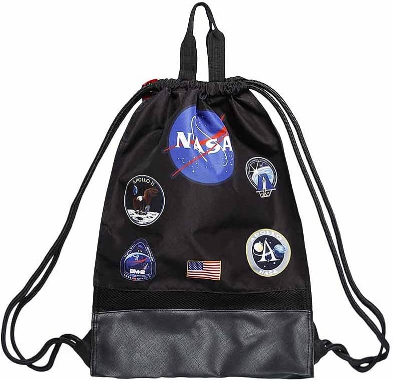 KARACTERMANIA NASA Cosmos Storm String Bag with Handles, Blue ("02644")