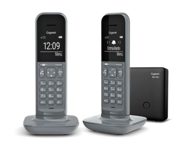 Gigaset CL390A Duo Schnurlostelefon-Set mit Anrufb