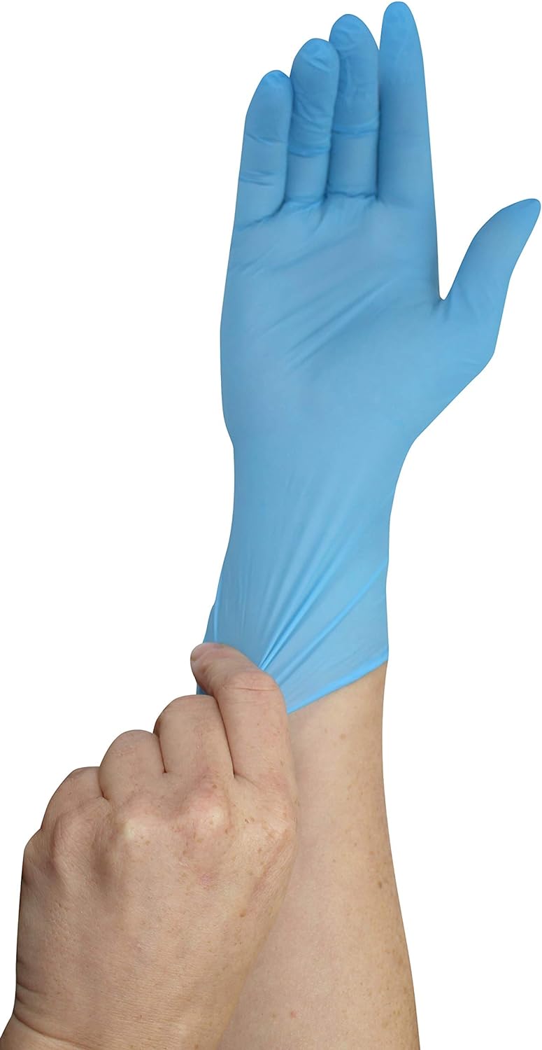 PAPSTAR unisex Einmalhandschuhe blue Soft blau Gro