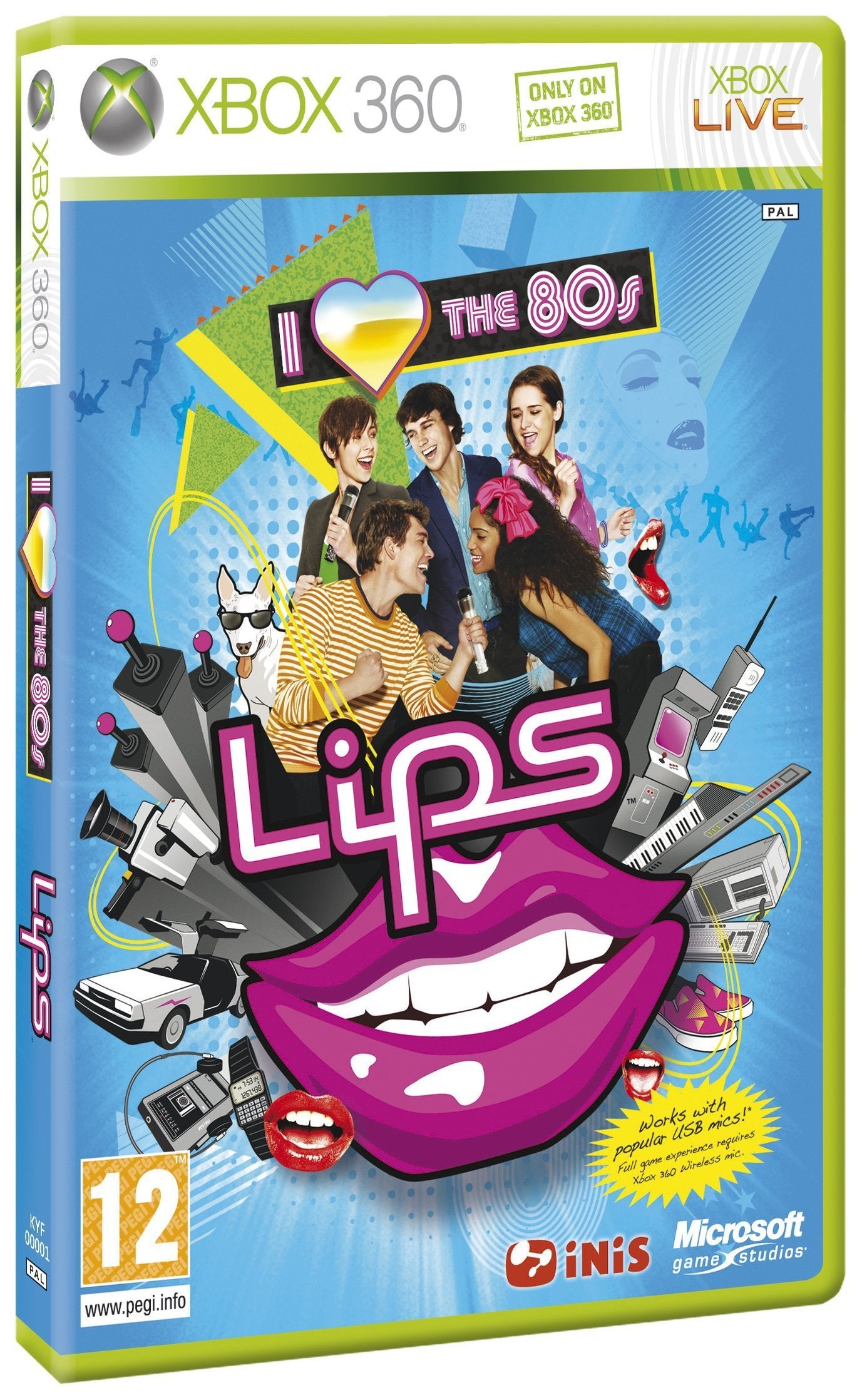 Lips: I Love the 80's - Game Only (Xbox 360)