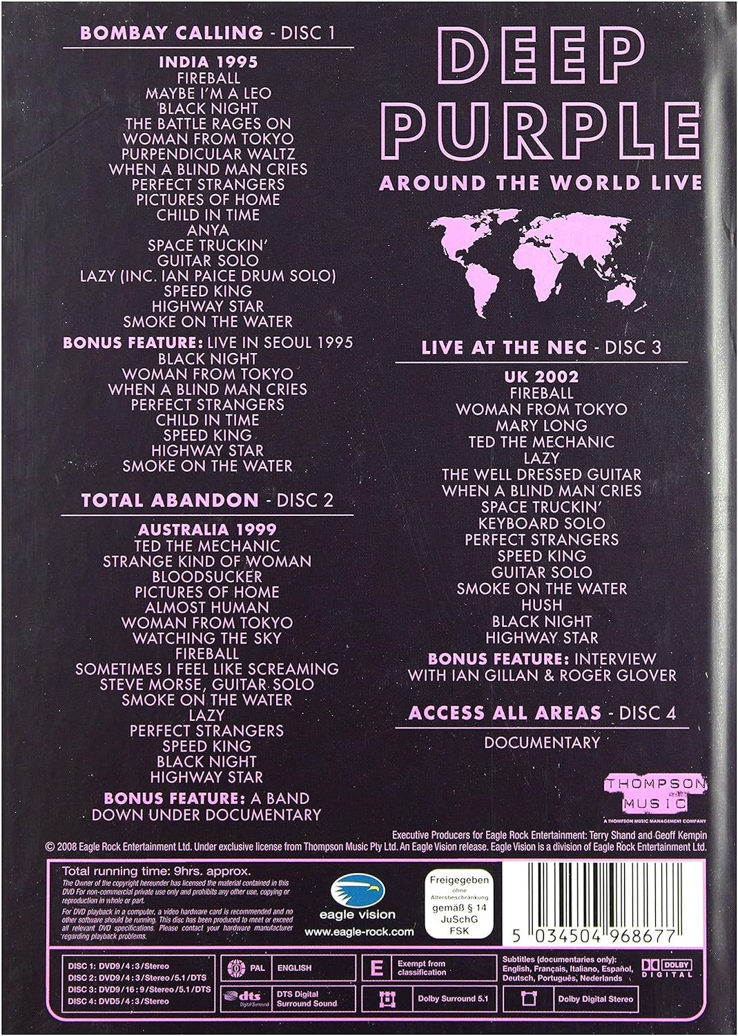 Deep Purple - around the world live