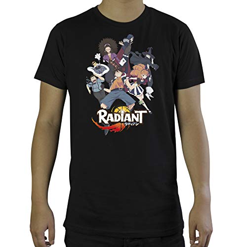 RADIANT - Tshirt Group man SS black - basic