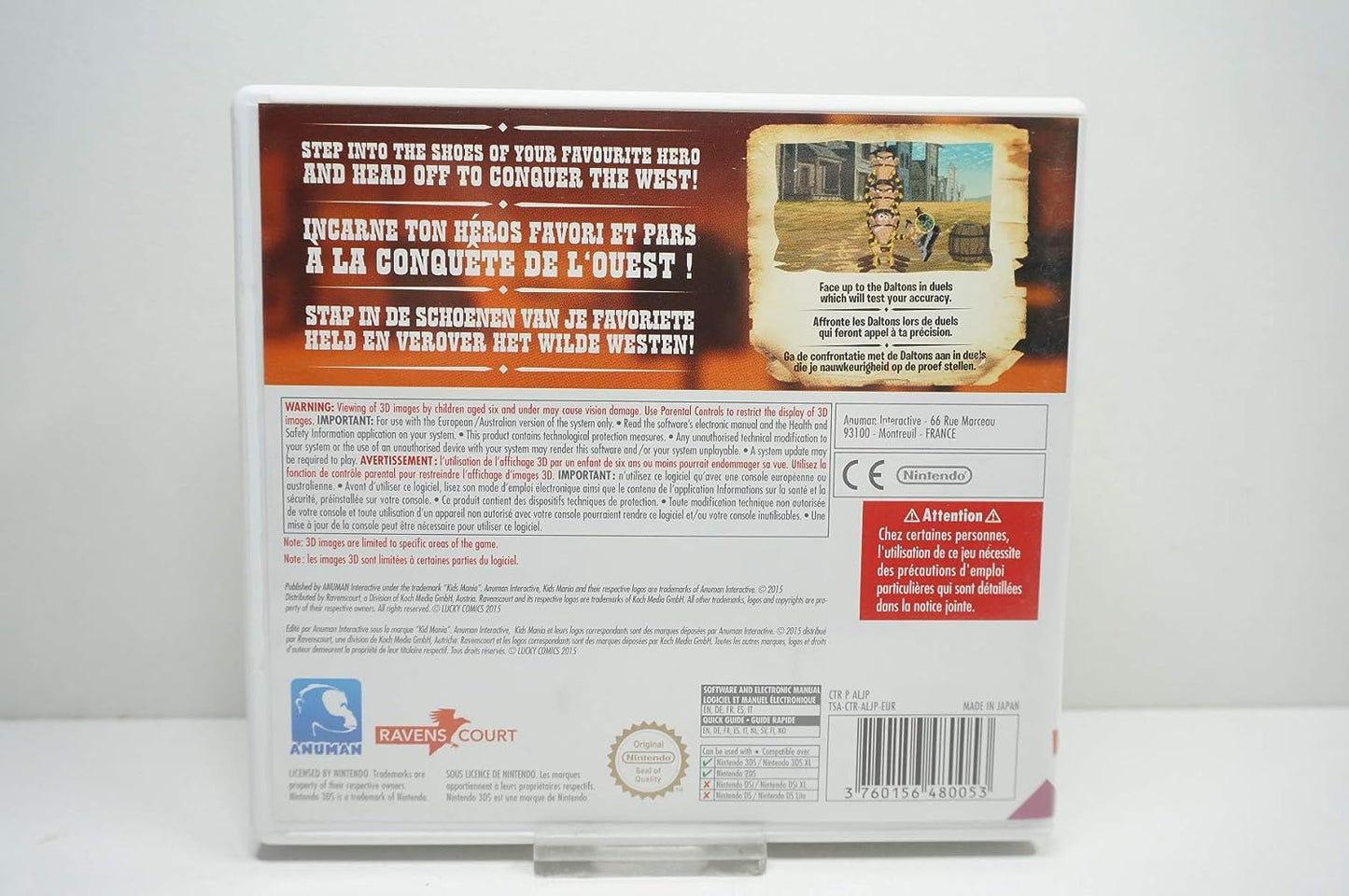 3DS - Lucky Luke and The Daltons
