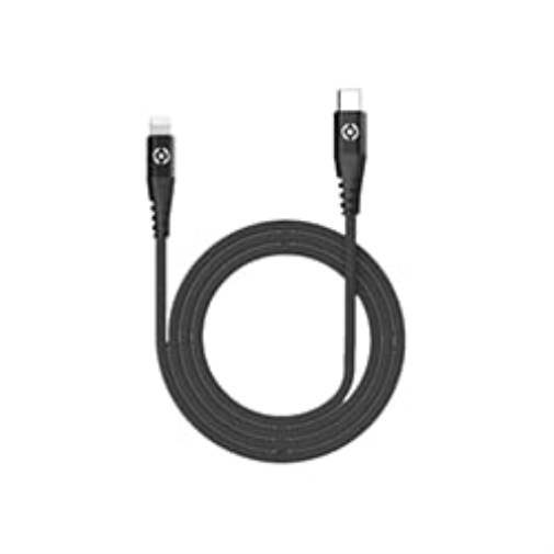 Usb-C Lightning Nyl 60W Cable Bk