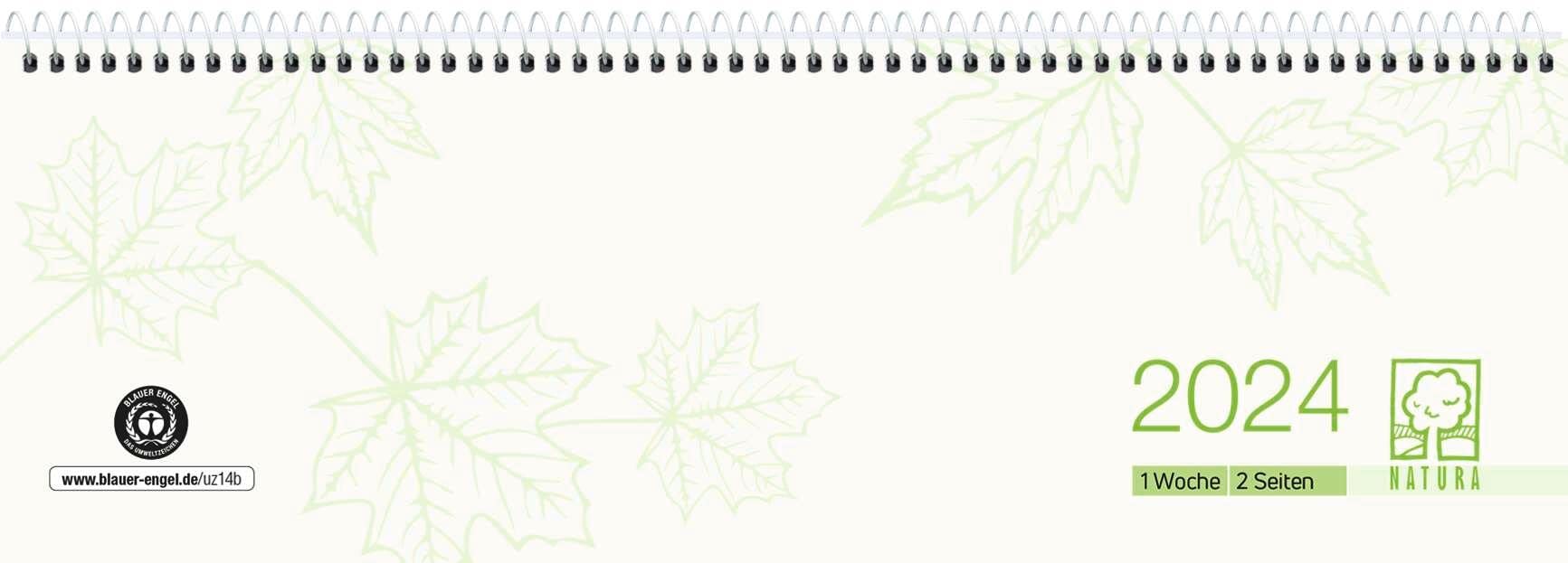 ZETTLER KALENDER Tischquerkalender 2024
