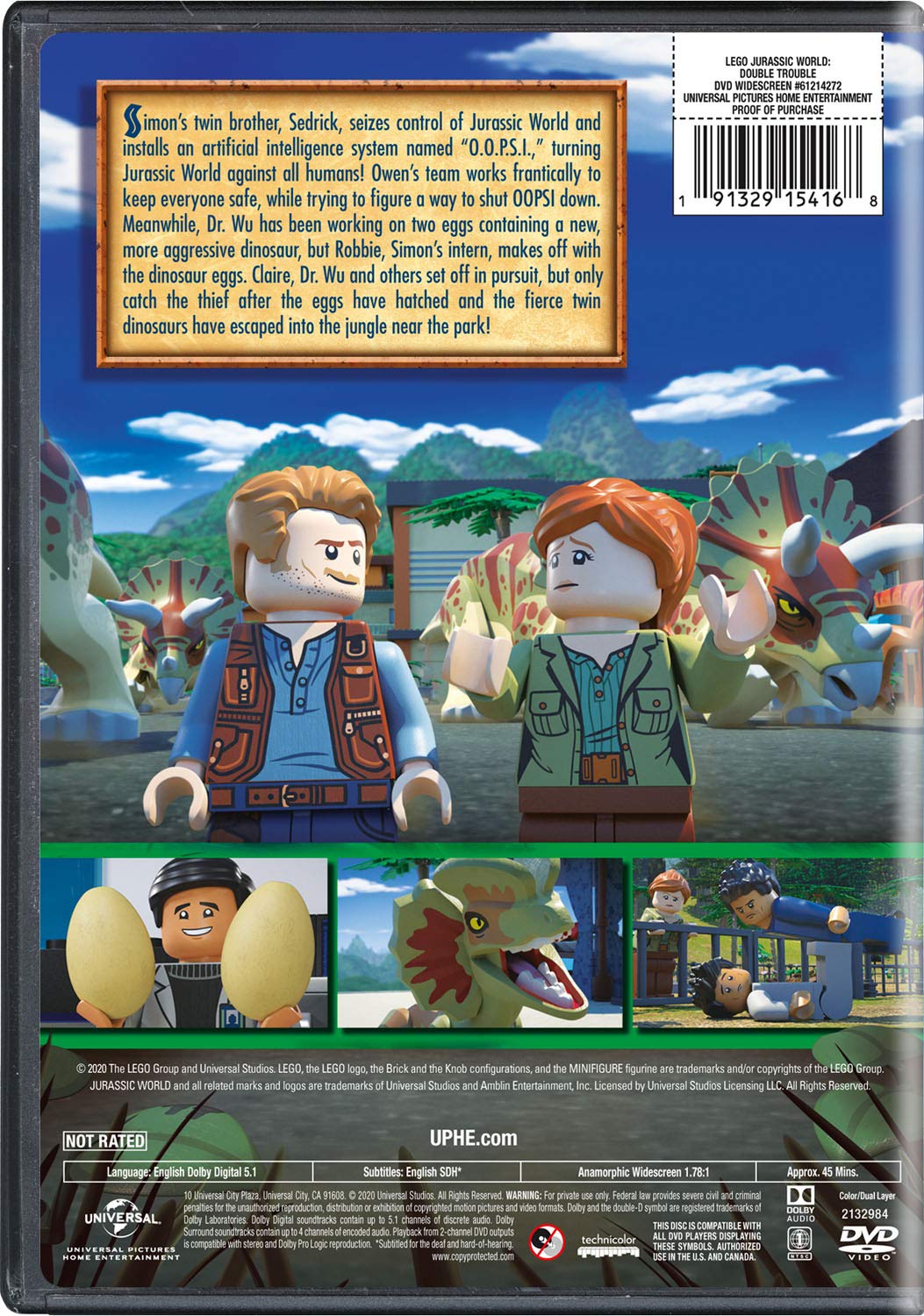 LEGO JURASSIC WORLD: DOUBLE TROUBLE