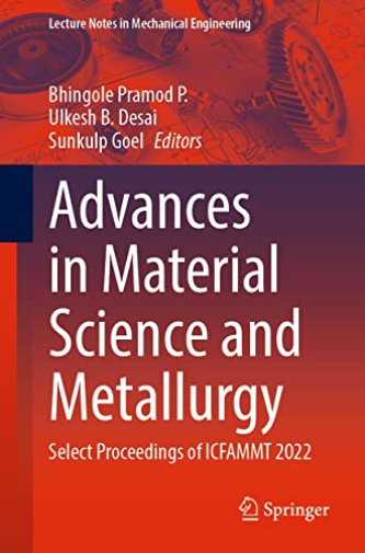 Advances In Material Science And Metallu