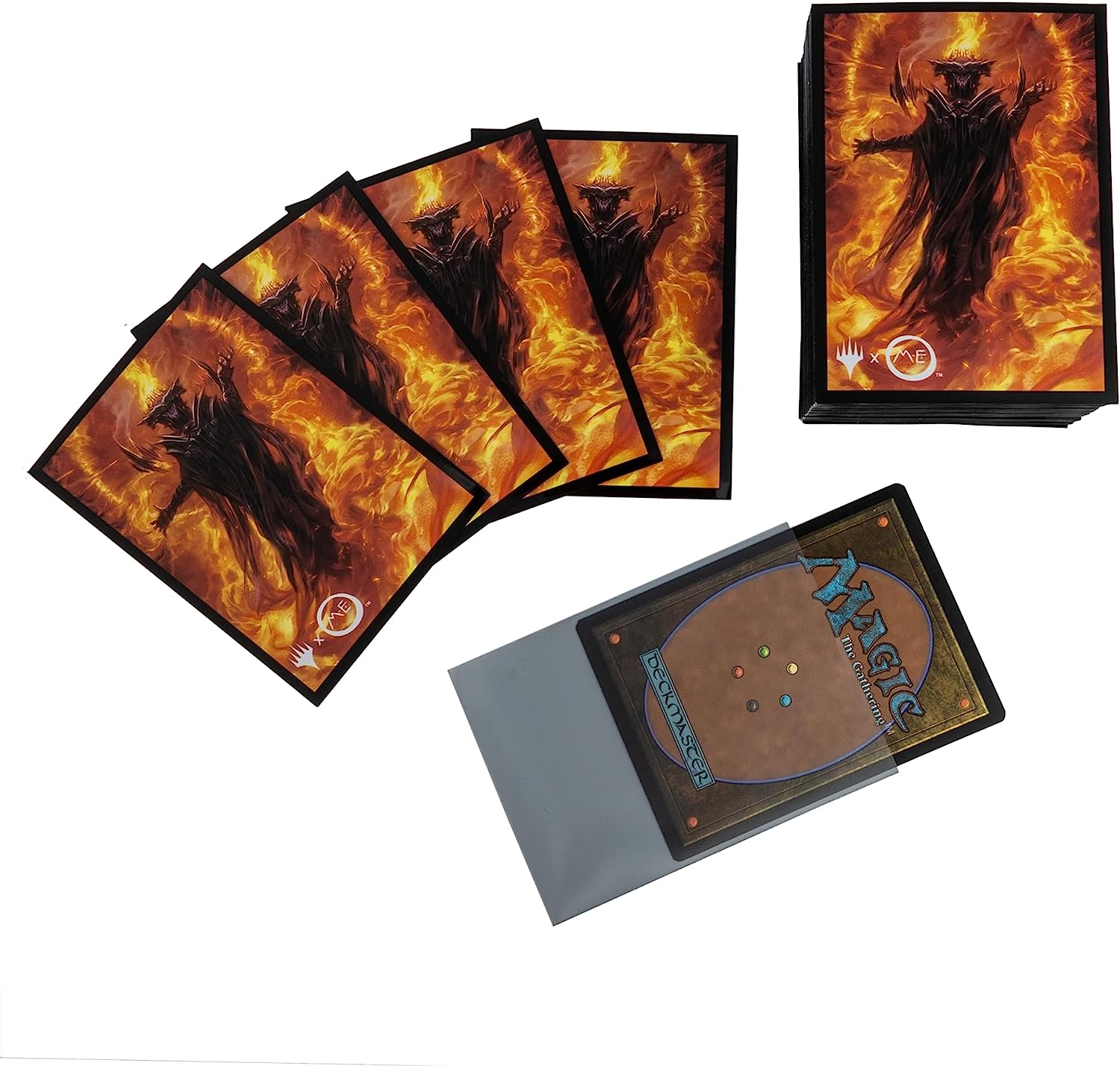 Mtg: The Lord Of The Rings: Tales Of Middle-Earth 100Ct Sleeves 3 Featuring: Sauron