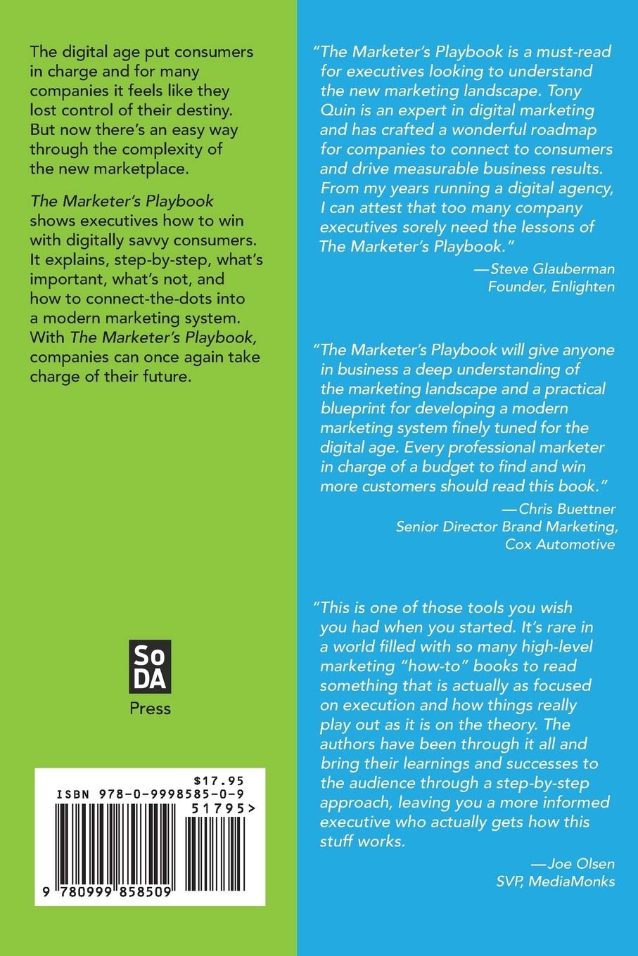 The Marketer's Playbook