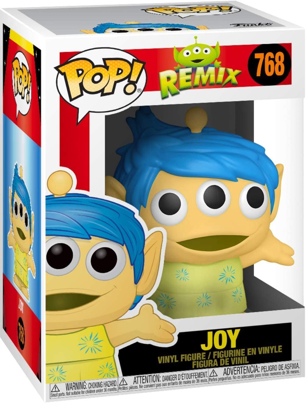 Mighty Mojo POP : Pixar Alien Remix – Joy Inside Out