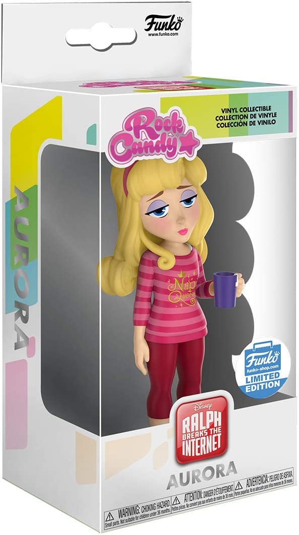 Funko Rock Candy: Aurora Ralph Breaks The Internet Limited Edition Vinyl Collectible
