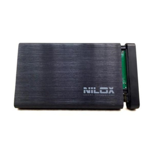 Nilox DH0002BKALUSB storage drive enclosure HDD enclosure Black 2.5"