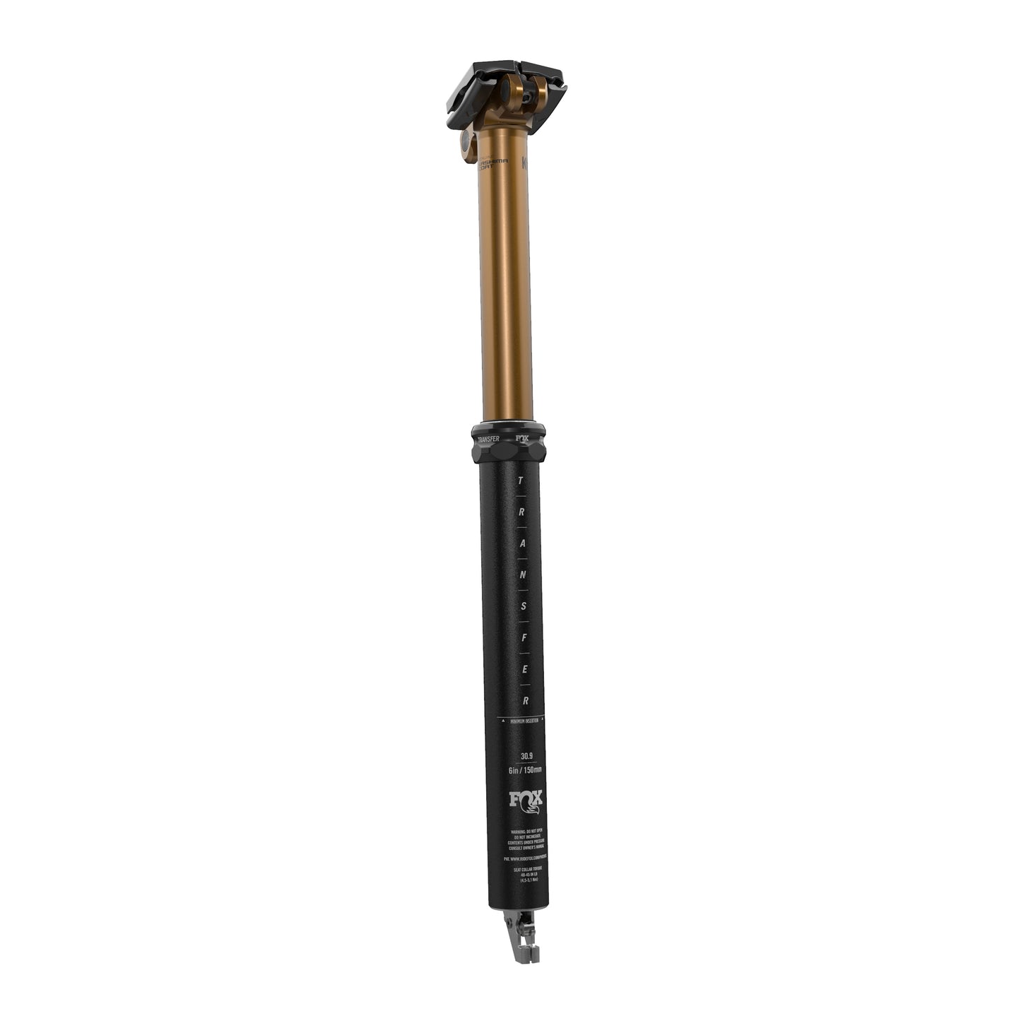 FOX Transfer Factory Dropper Seatpost 2022/23 - 30.9mm x 125mm