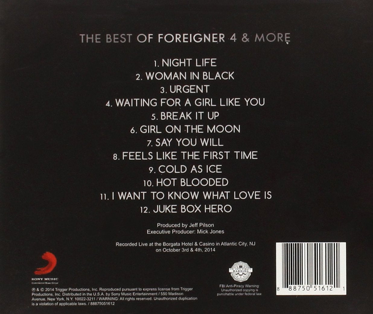 Best of Foreigner 4 & More