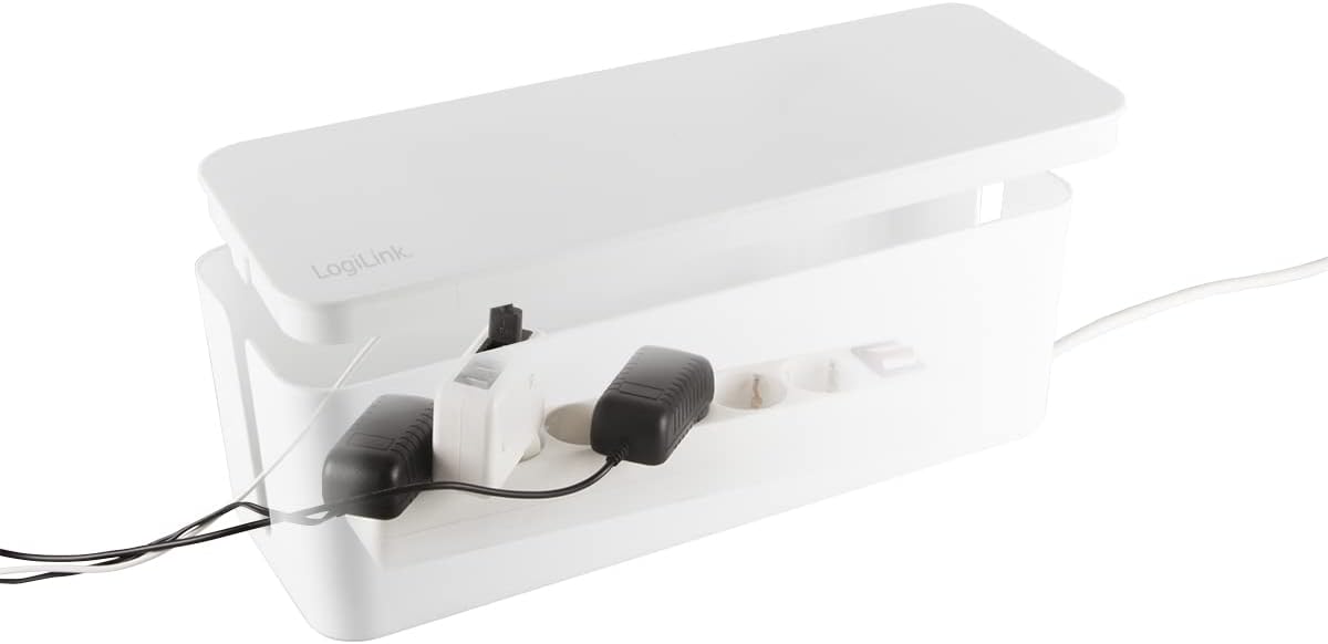 Management Cable Box big 407 x 157 x 133,5mm LogiL