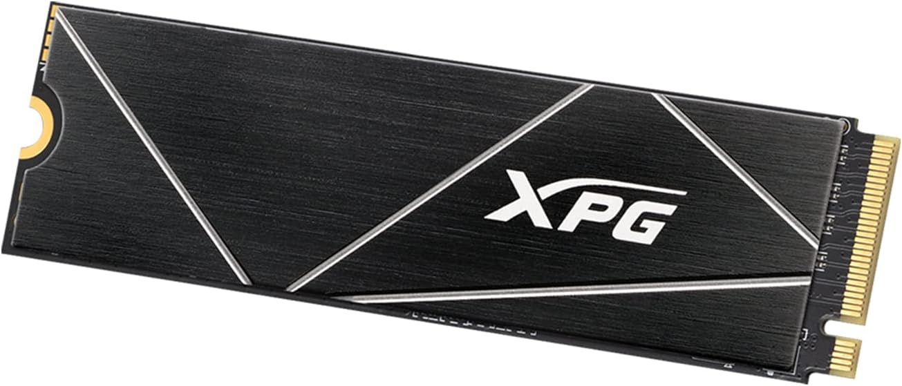 ADATA 1TB XPG GAMMIX S70 Blade M.2 NVMe SSD, M.2 2280, PCIe 4.0, 3D NAND, R/W 7400/5500 MB/s, 740K/740K IOPS, PS5 Compatible, No Heatsink Gaming 1TB PCIe 4.0