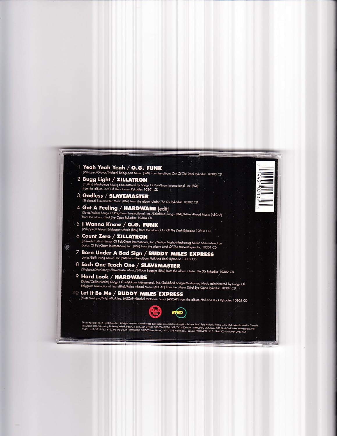 Black Rock / Cyberfunk / Future Blues (UK Import)