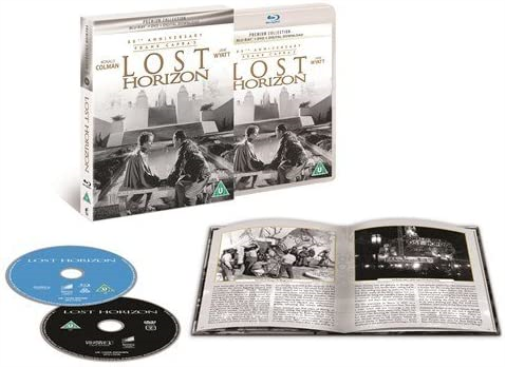 The Lost Horizon 80th Anniversary Remastered Blu Ray / Slipcased Edition Includes Blu Ray / DVD / Digital Download / Booklet / Region Free Blu Ray