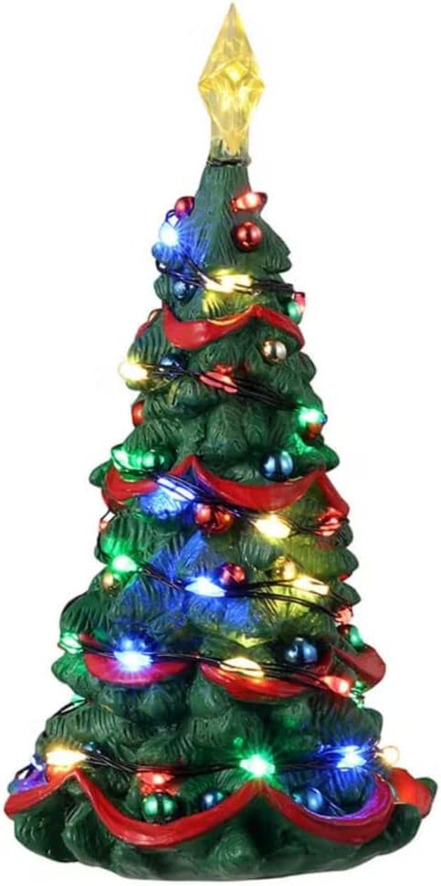 Lemax Village Collection - Joyful Christmas Tree Battery Operated Accessory #34101