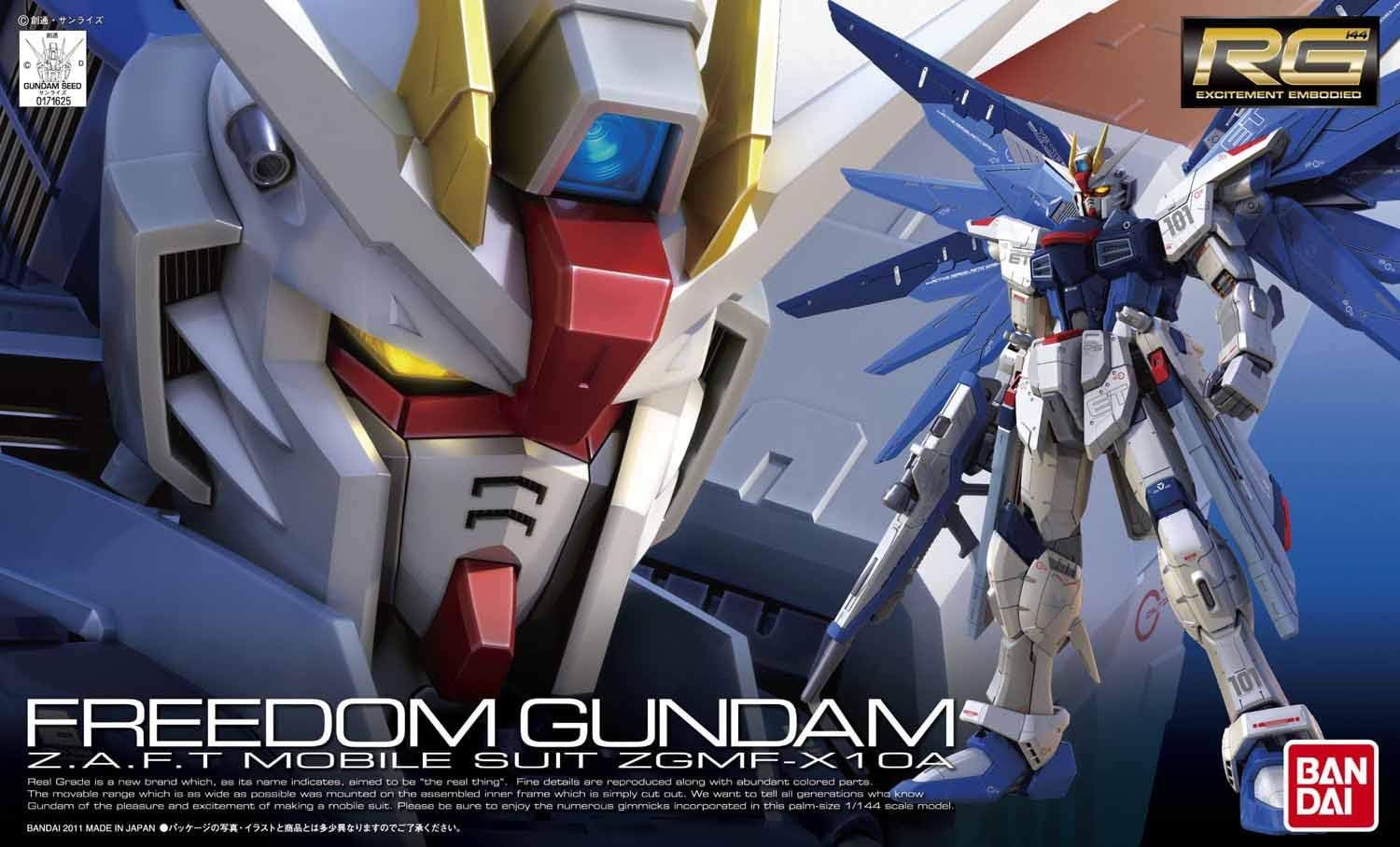 1/144 Rg Freedom Gundam