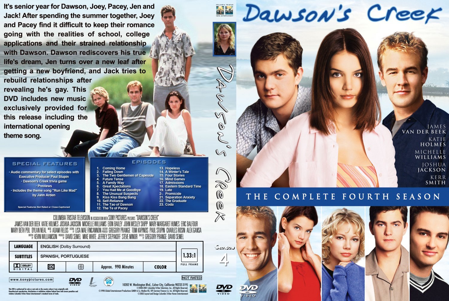 Dawsons creek - complete fourth season (Import)