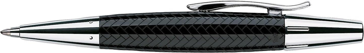 Faber-Castell F148351 E-Motion Ballpoint Pen Parquet Black
