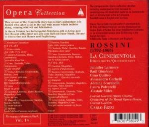 La Cenerentola (Auszüge)