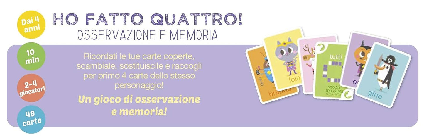 Federico Bonifacini - Ho Fatto Quattro! - Gioco Di Carte