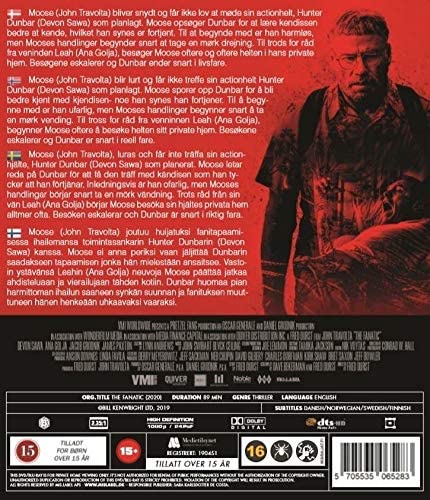 The Fanatic Blu Ray