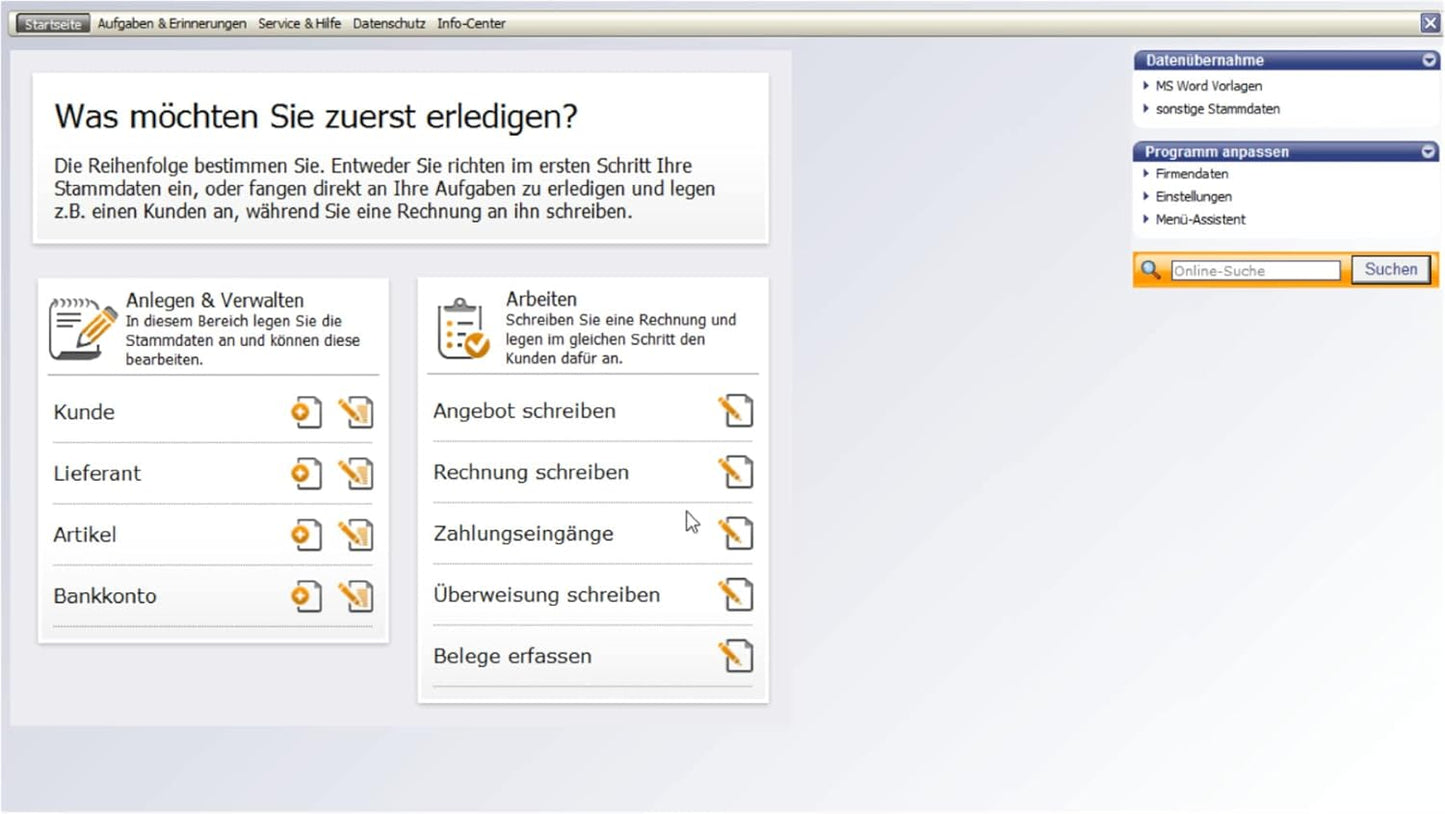 Lexware büro easy start 2023 | Minibox (365 Tage) | Bürosoftware mit Basisfunktionen - einfach zu bedienen