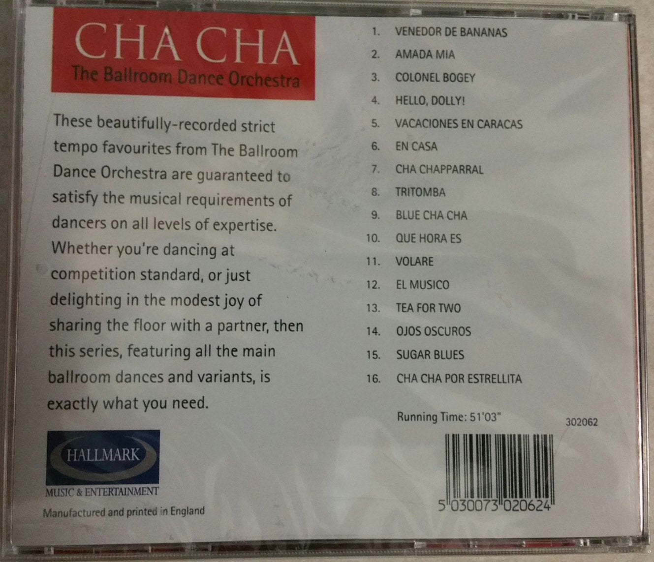 Come Dancing: Cha Cha