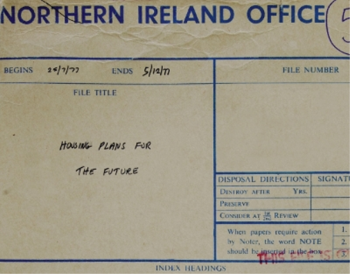 Donovan Wylie: Housing Plans for the Future