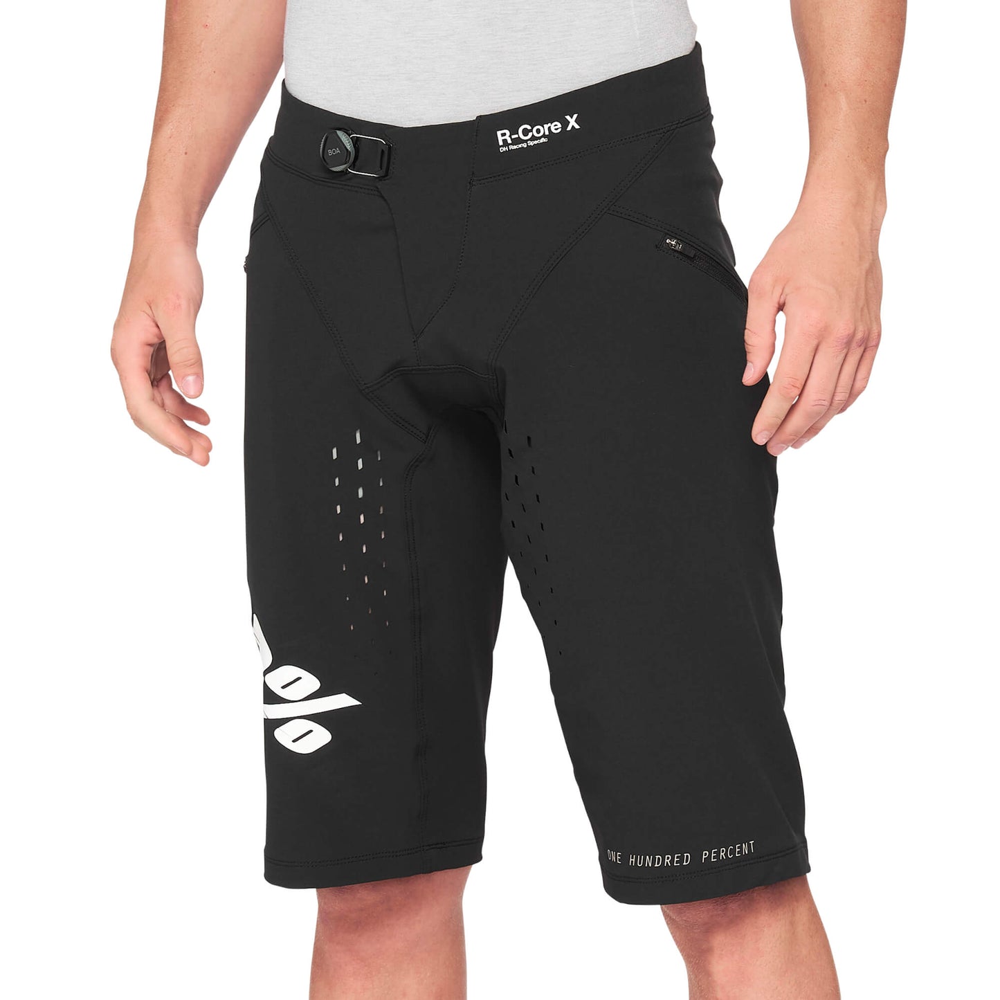100% R-Core X Shorts 2022 Black 34"