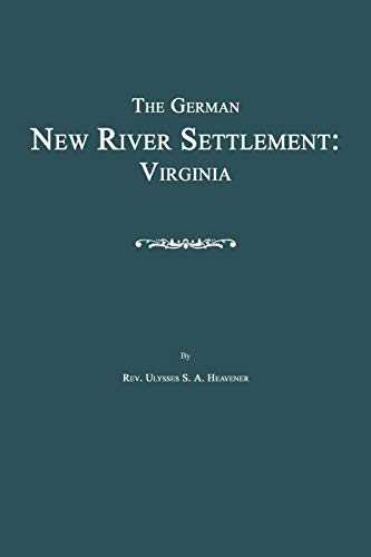 The German New River Settlement