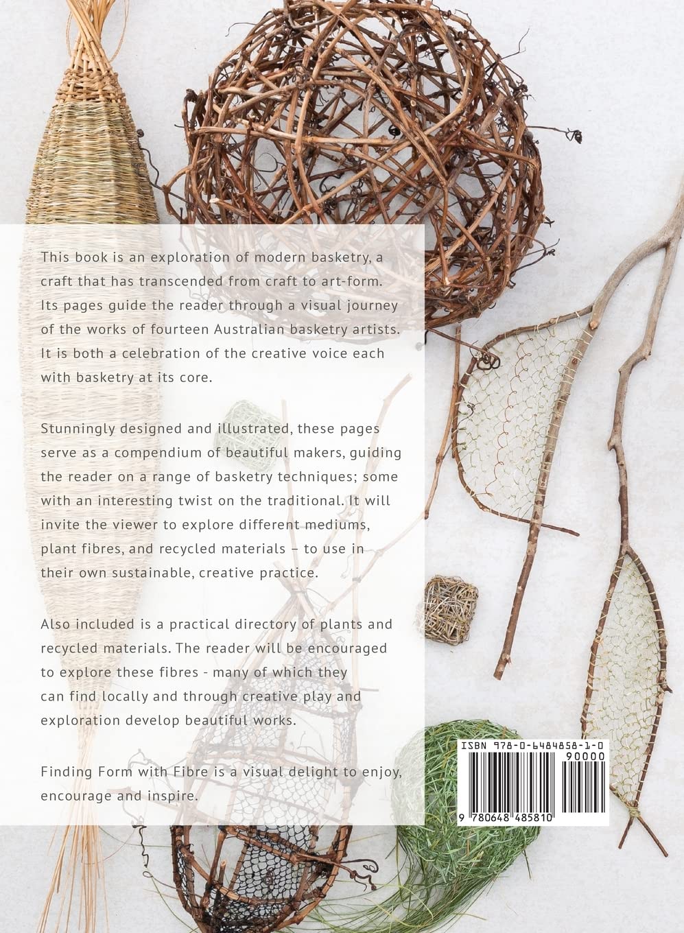 Find Form with Fibre, Be inspired, gather materials and create your own sculptural basketry