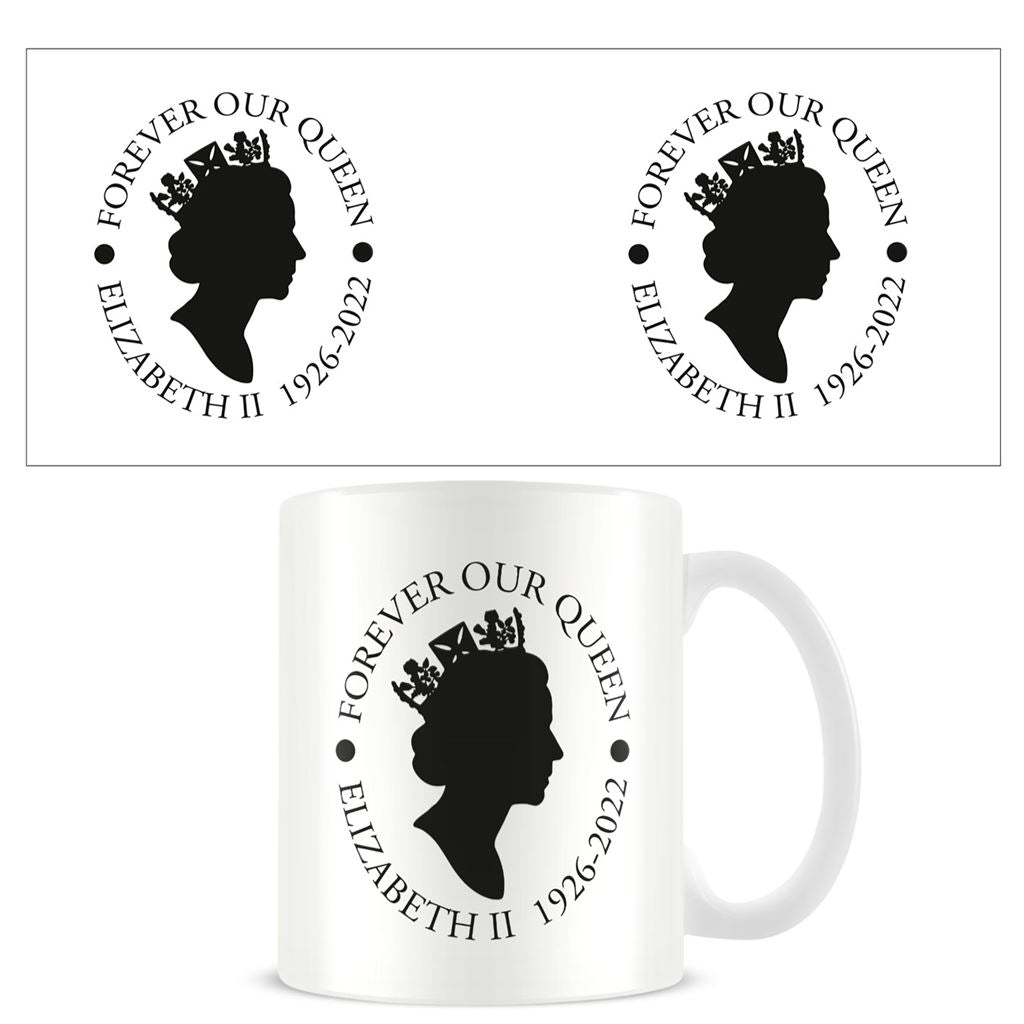 FOREVER OUR QUEEN EMBLEM 11OZ MUG