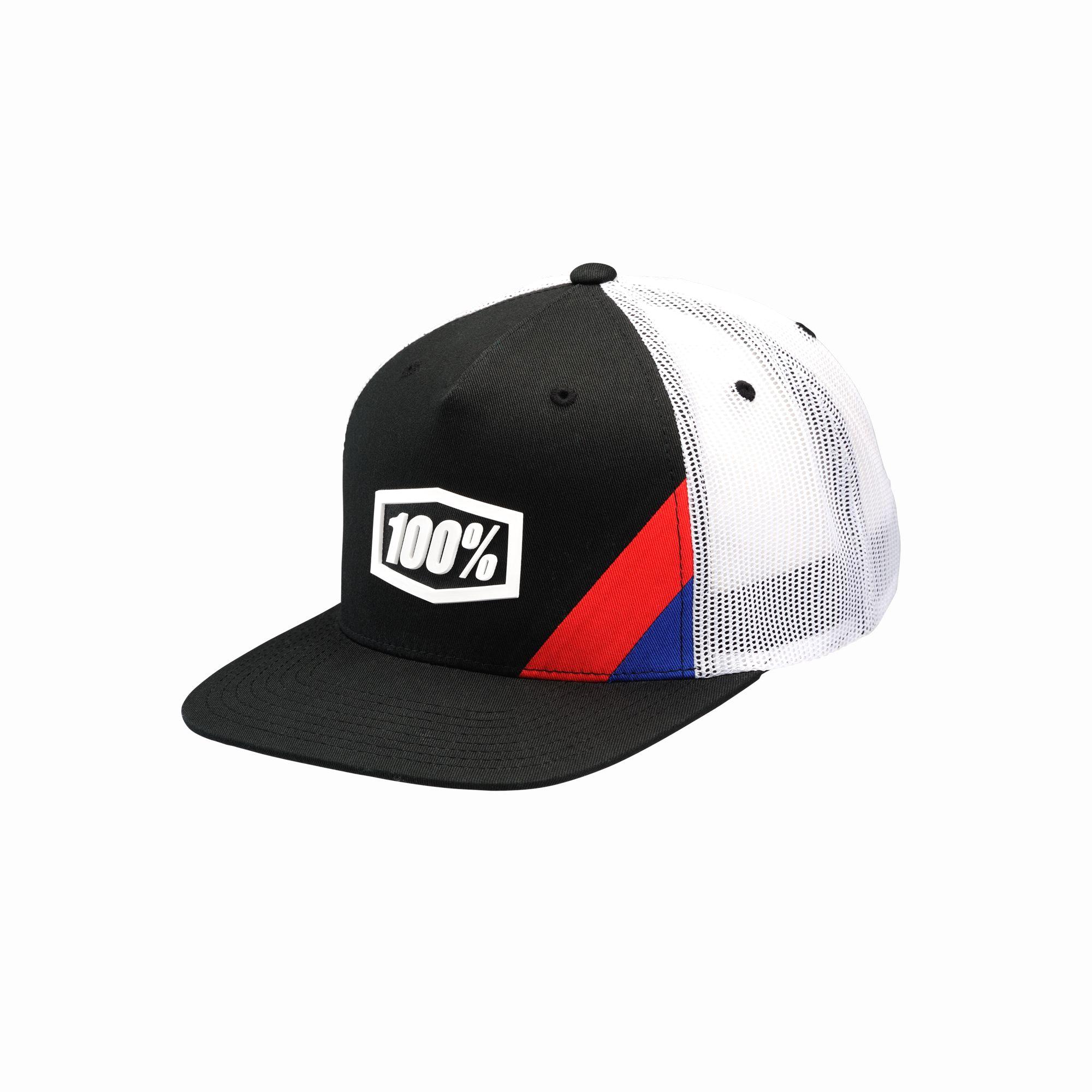 100% Cornerstone Trucker Hat Black Youth
